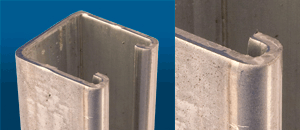 photo and closeup of strut cut with Edwards Strut Pro
